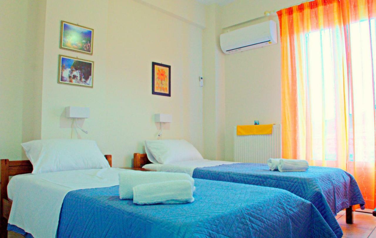 Korona Apartments Vathy  Bagian luar foto