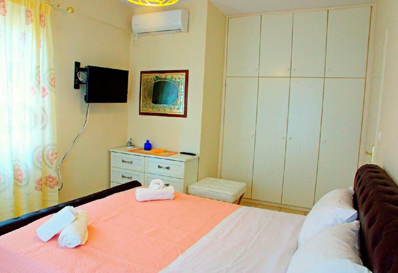 Korona Apartments Vathy  Bagian luar foto
