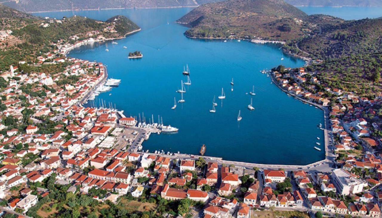 Korona Apartments Vathy  Bagian luar foto