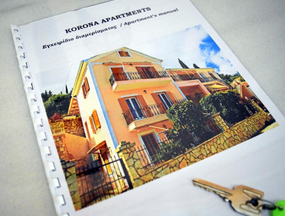Korona Apartments Vathy  Bagian luar foto